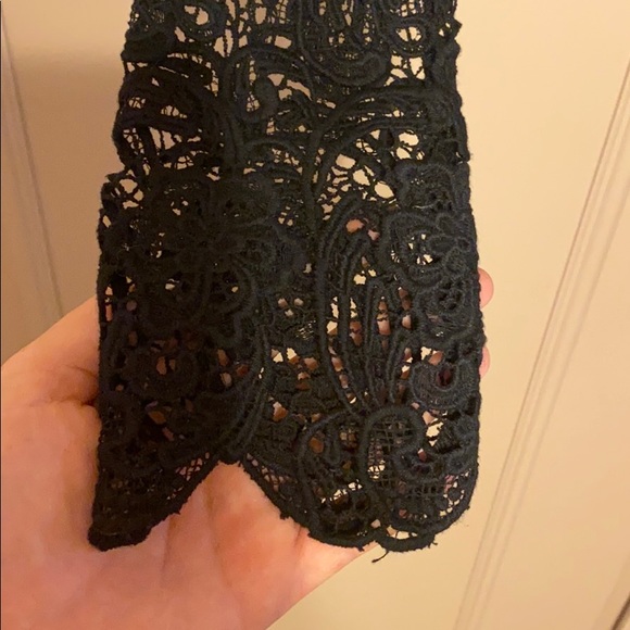 Anthropologie Black Lace Jacket - Picture 4 of 9